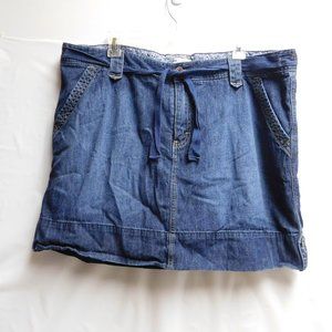LEE SIZE 18  SKORTS SHORTS SIZE 18 W DEMIN